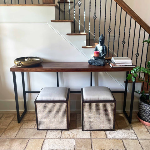 Rosewood 70" Dining Console Table