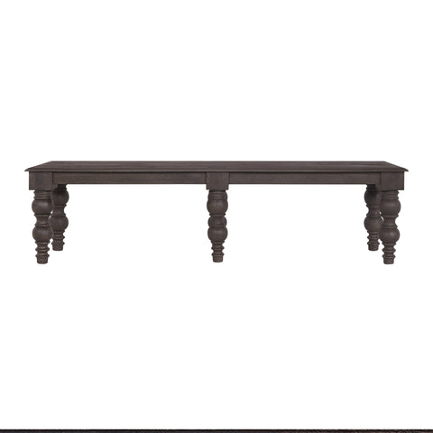 French Country 70" Bench, Coffee Brown