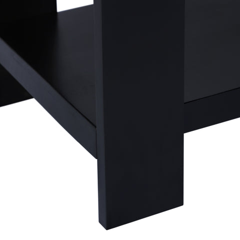 Axis Modern 2-Tone Console Table, Olive Gray