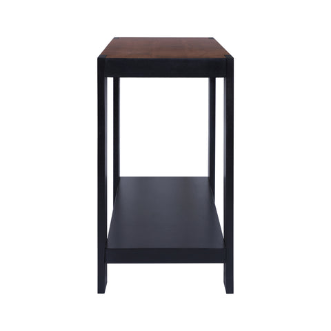 Axis Modern 2-Tone Console Table, Walnut