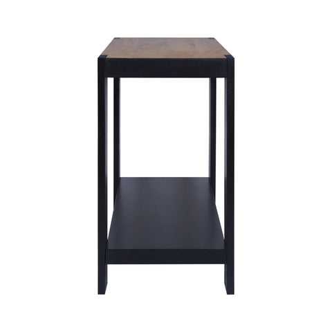 Axis Modern 2-Tone Console Table, Wheatfield