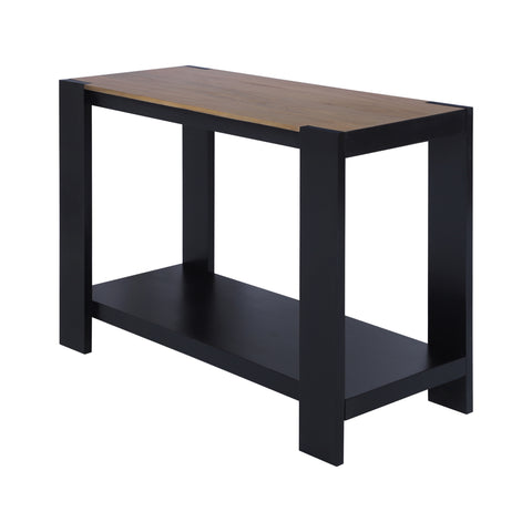 Axis Modern 2-Tone Console Table, Wheatfield