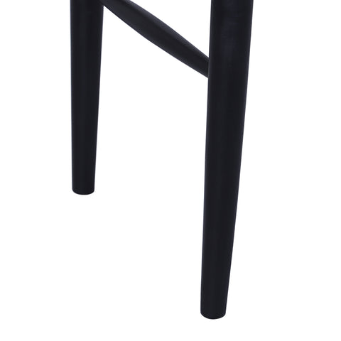 Mid-Century Modern Linen 2-Drawer Desk