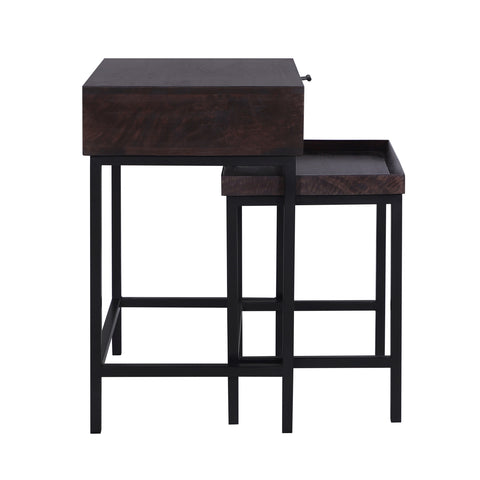 Atelier Nesting End Table Set, Choco B