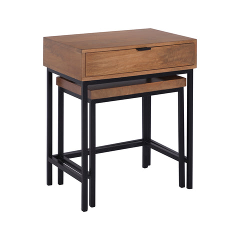Atelier Nesting Side Table Set, Honey
