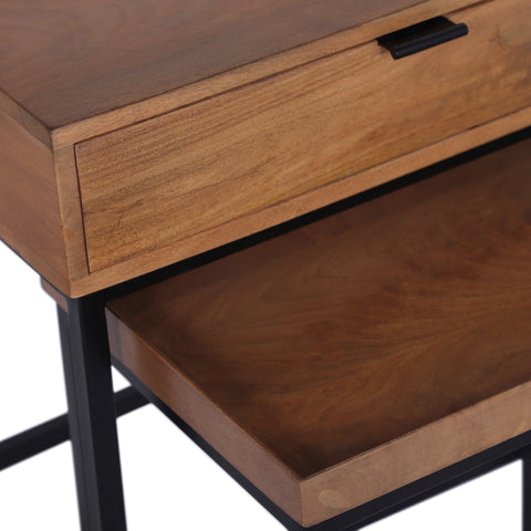 Atelier Nesting Side Table Set, Honey