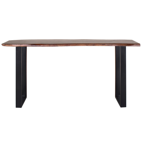 Acacia 70" Live Edge Console Table, Brown