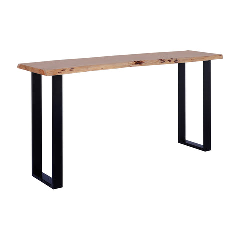 Acacia 70" Live Edge Console Table, Natural