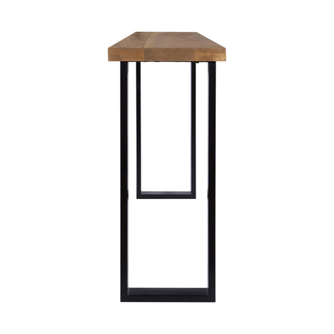 Mango Distressed 70" Dining Console Table, Farmhouse Natural