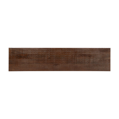 Mango Distressed 70" Dining Console Table, Farmhouse Brown