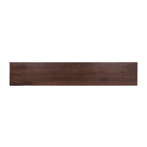 Rustic Forge 90" Console Table with Metal Legs, Sawn Farmhouse Brown