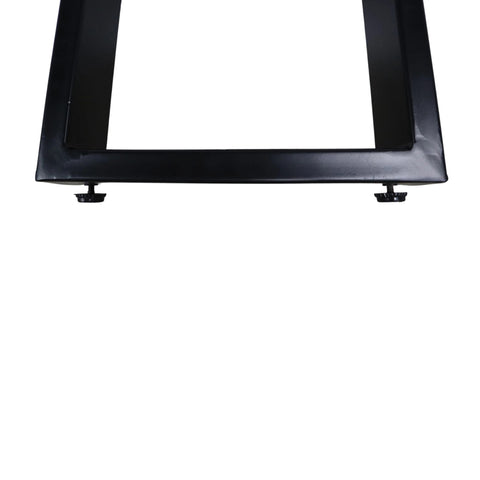 Rustic Forge 90" Console Table with Metal Legs, Sawn Farmhouse Brown
