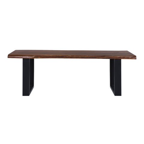 Live Edge Acacia 55" Bench, Acacia Standard