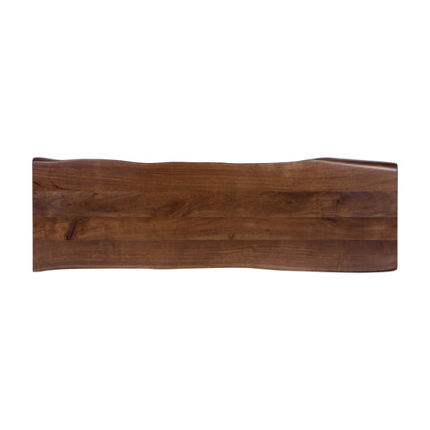 Live Edge Acacia 55" Bench, Acacia Standard