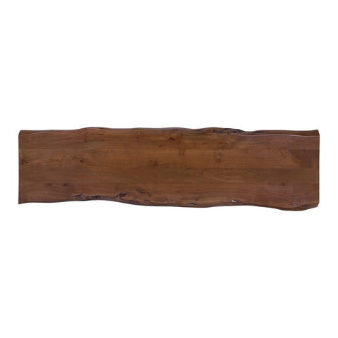 Live Edge Acacia 63" Bench, Acacia Standard