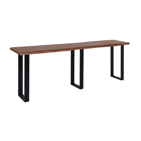 Acacia 90"W Live Edge Console Table