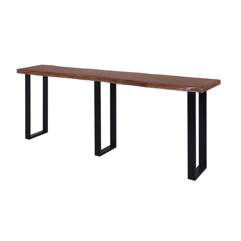 Acacia 90"W Live Edge Console Table
