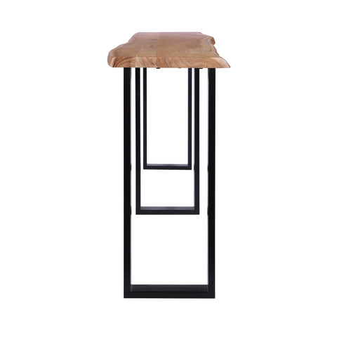 Acacia 90" Live Edge Console Table, Natural