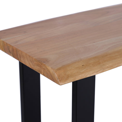 Acacia 90" Live Edge Console Table, Natural