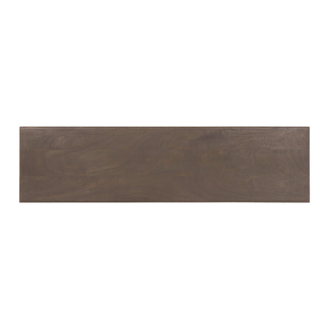 French Country Console Table, Coffee Brown