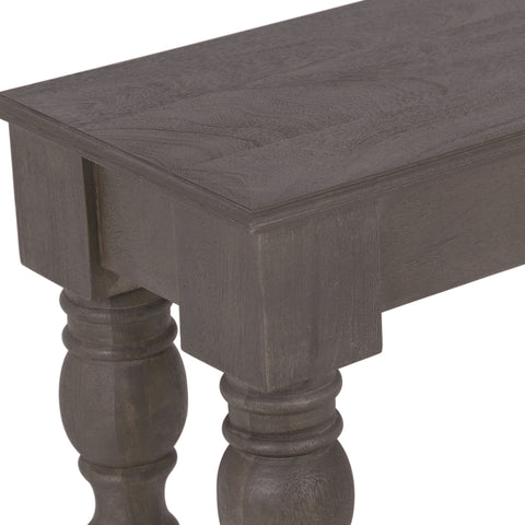 French Country Console Table, Coffee Brown