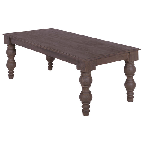 French Country Coffee Table, Coffee Brown