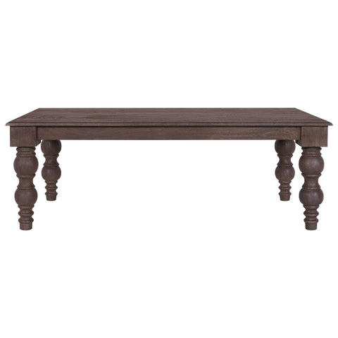 French Country Coffee Table, Coffee Brown