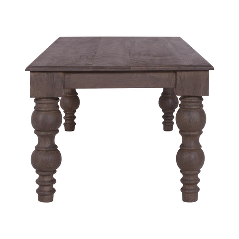 French Country Coffee Table, Coffee Brown