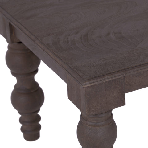 French Country Coffee Table, Coffee Brown