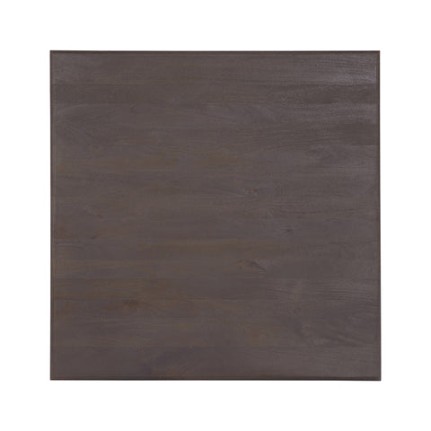 French Country 48" Square Dining Table, Coffee Brown