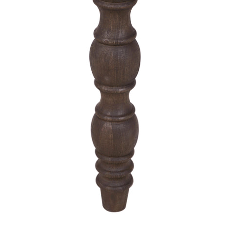 French Country 48" Square Dining Table, Coffee Brown