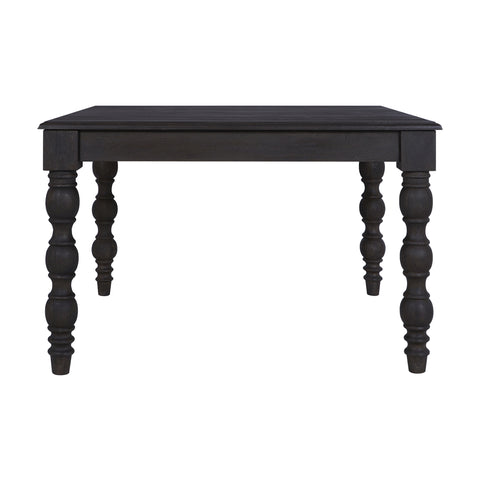 French Country 48" Square Dining Table, Coffee Brown