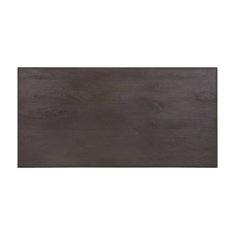 French Country 72" Rectangular Dining Table, Coffee Brown