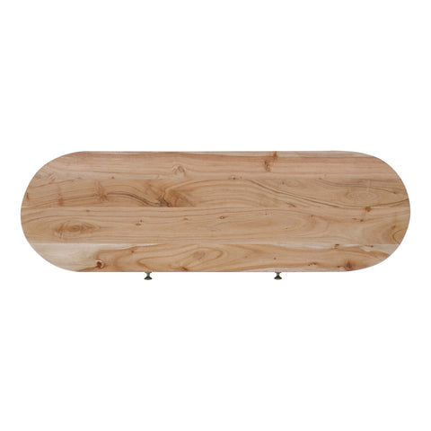 Oblong Mid-Century Writing Desk