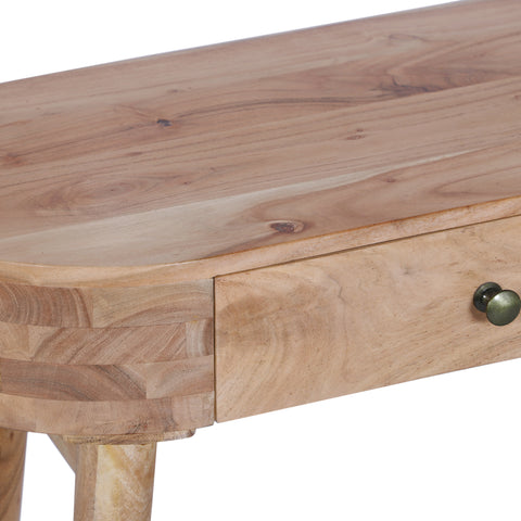 Oblong Mid-Century Writing Desk