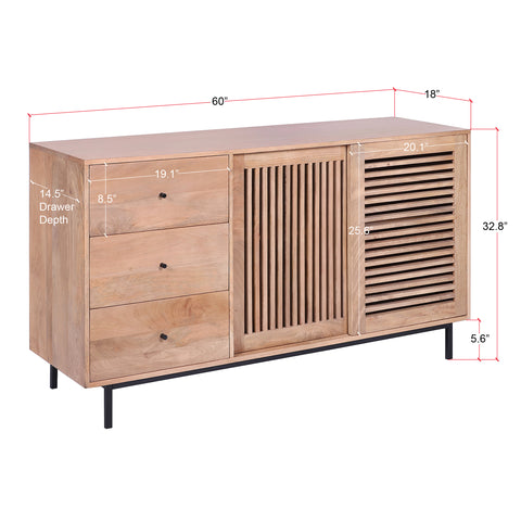 Modern Sideboard, Natural