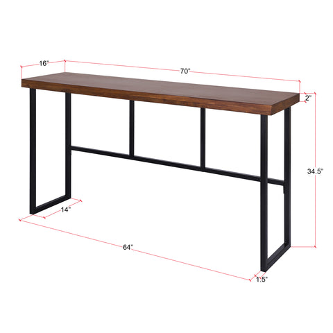 Atelier Rosewood 70" Sheesham Wood Console Table