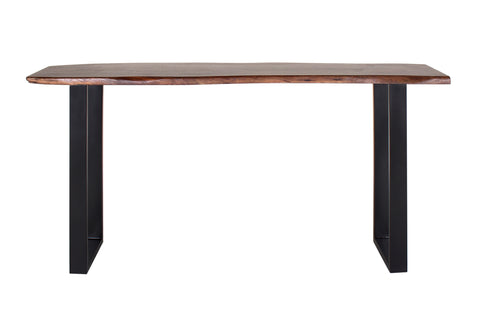 Acacia 70" Live Edge Console Table, Brown
