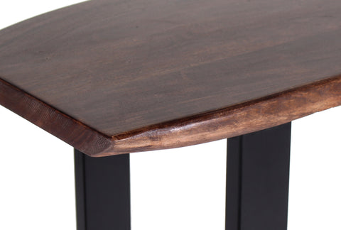 Acacia 70" Live Edge Console Table, Brown