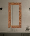 Valetta Rectangle Wall Mirror - Mango and Acacia