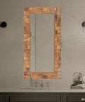 Parsons Rectangle Wall Mirror - Mango and Acacia