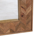Valetta Rectangle Wall Mirror - Mango and Acacia