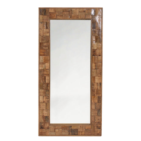 Parsons Rectangle Wall Mirror - Mango and Acacia