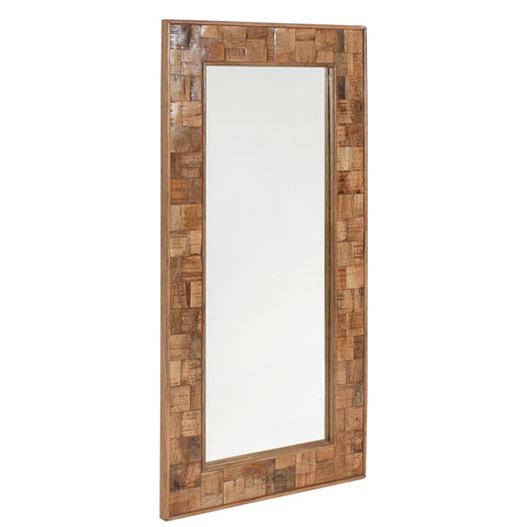 Parsons Rectangle Wall Mirror - Mango and Acacia