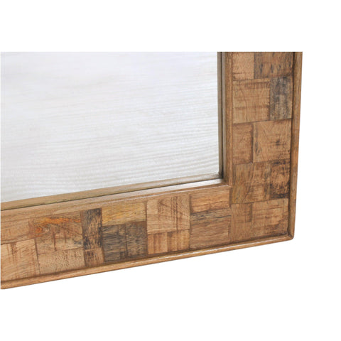 Parsons Rectangle Wall Mirror - Mango and Acacia