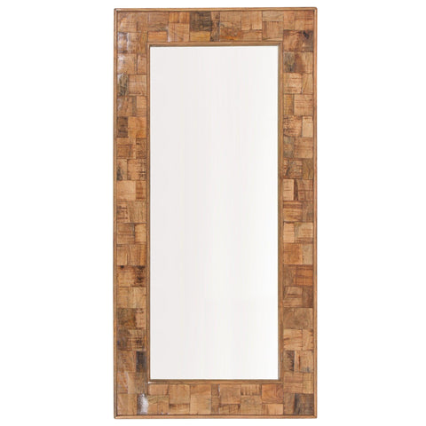 Parsons Rectangle Wall Mirror - Mango and Acacia