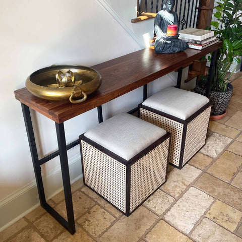 Rosewood 70" Dining Console Table